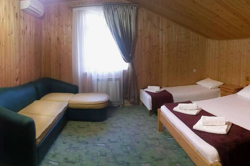 Семейный номер-студио c видом на море