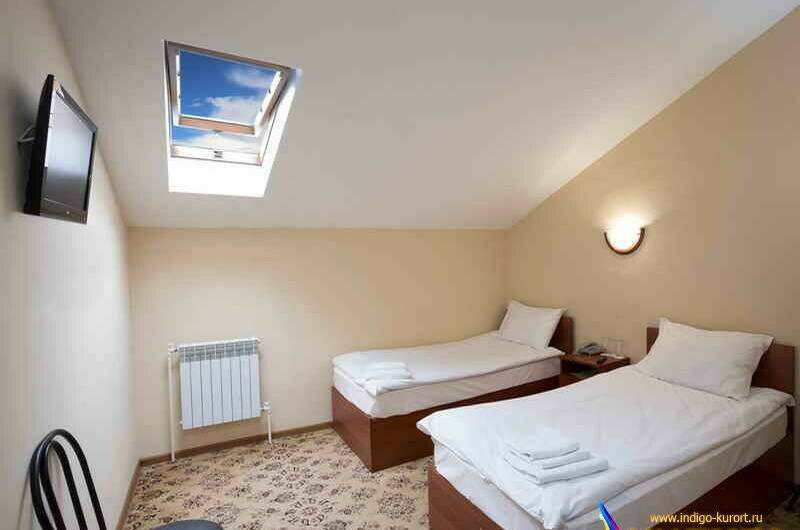 Двухместный с удоб. в номере (4 этаж мансарда)