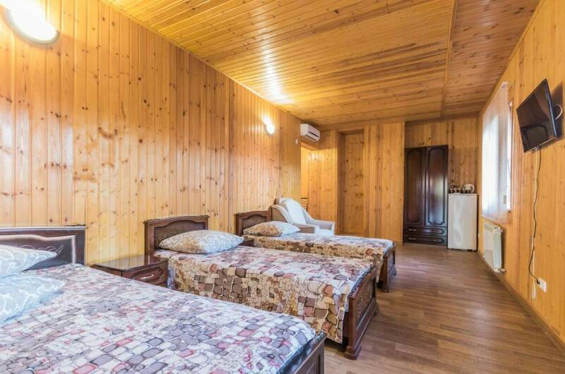 Четырехместный номер с лоджий