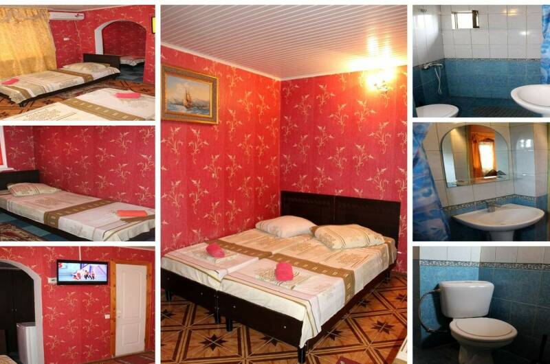 Четёрехместный номер со всеми удобствами