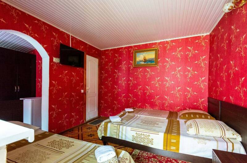 Четёрехместный номер со всеми удобствами