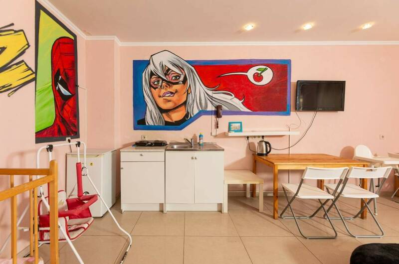 Апартаменты с кухней