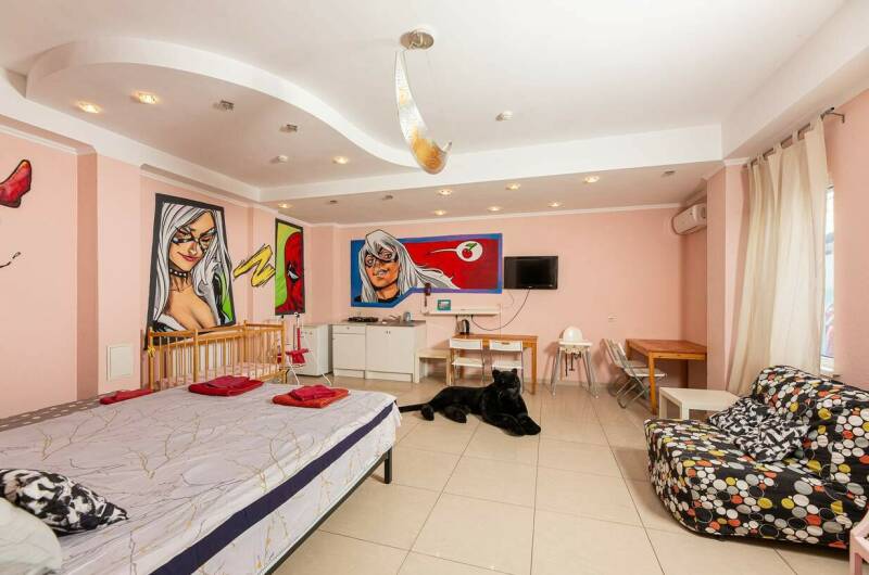 Апартаменты с кухней