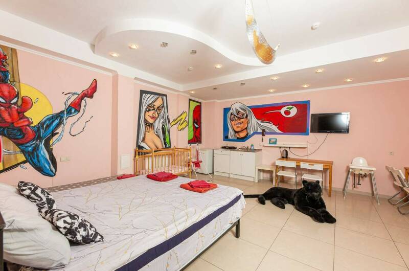 Апартаменты с кухней