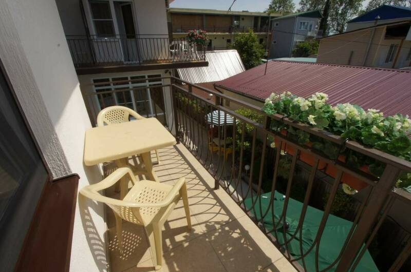 Комната на 4-е человека с балконом