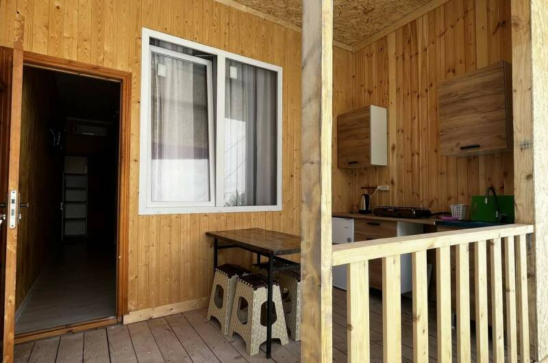 Деревянный домик