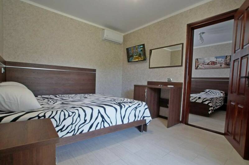 Двухкомнатный семейный с террасой