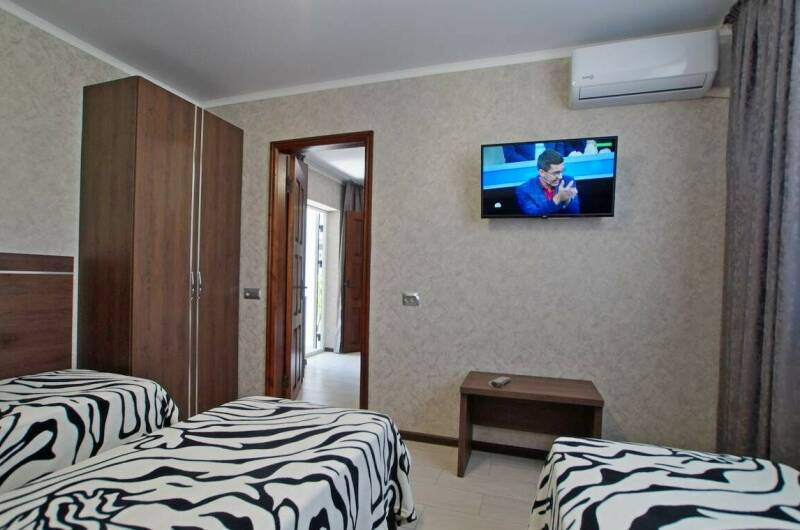 Двухкомнатный семейный с террасой