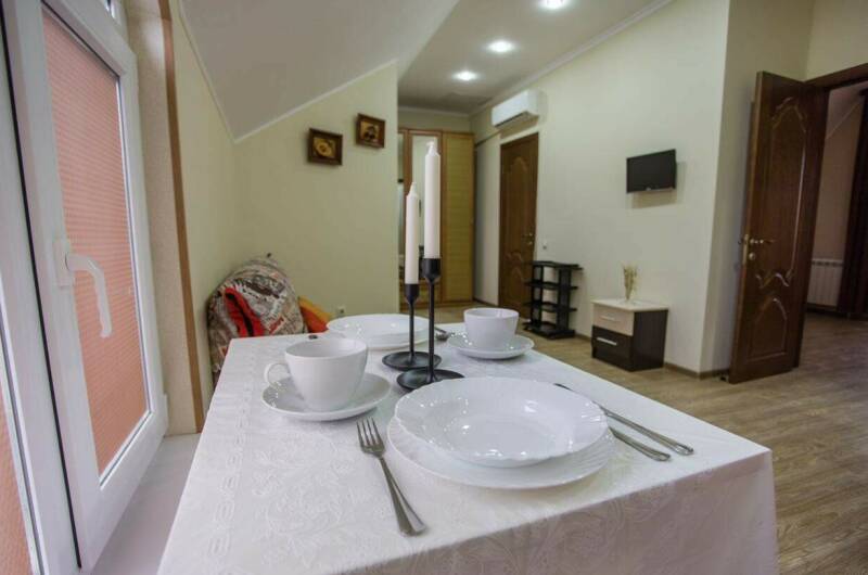 Однокомнатный номер с кухней