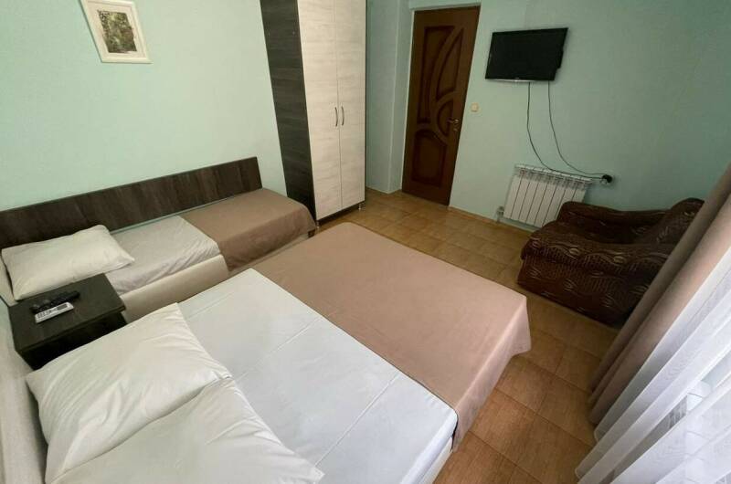 Четырёхместный номер со своей кухней