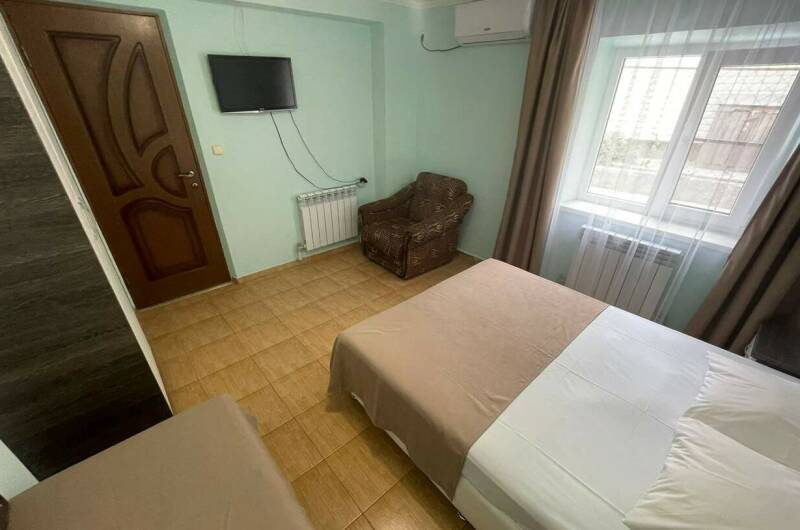 Четырёхместный номер со своей кухней