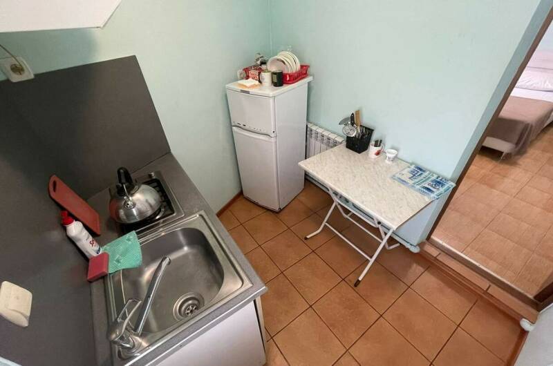 Четырёхместный номер со своей кухней