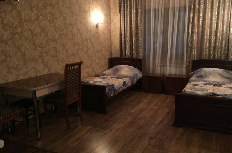 Двухкомнатная студия с кухней