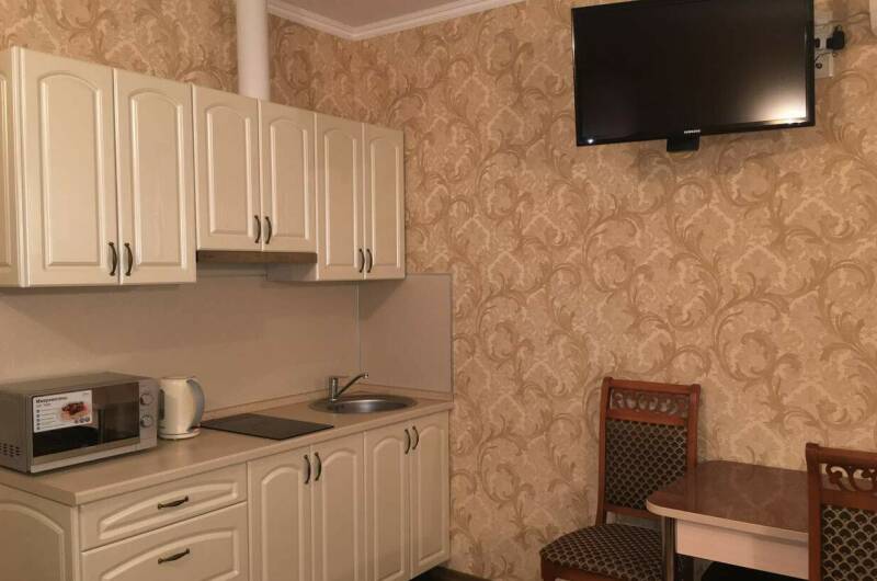 Двухкомнатная студия с кухней