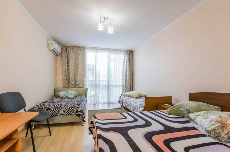 Четырехместный номер с удобствами и кухней