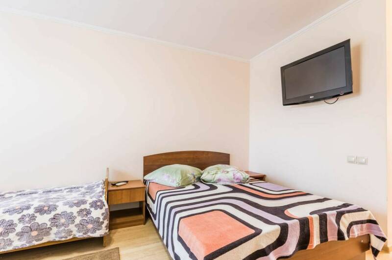 Четырехместный номер с удобствами и кухней