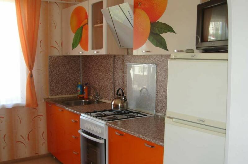 Двухкомнатный номер с кухней и балконом