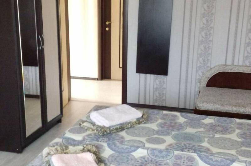 Двухкомнатный номер с кухней и балконом