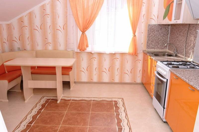 Двухкомнатный номер с кухней и балконом