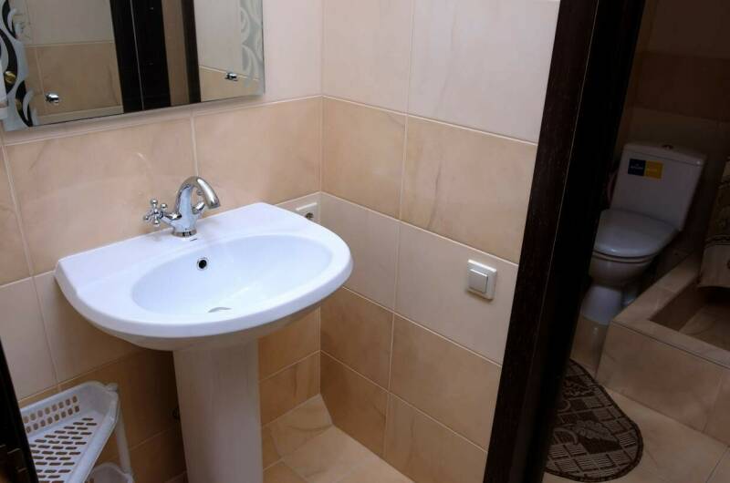 Двухкомнатный номер с кухней и балконом