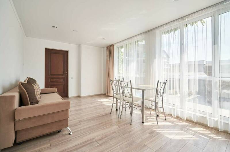 Двухкомнатный номер с собственной кухней