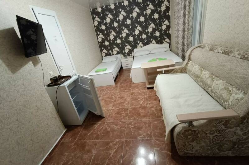 Пятиместный двуспальная+односпальная+диван-кровать