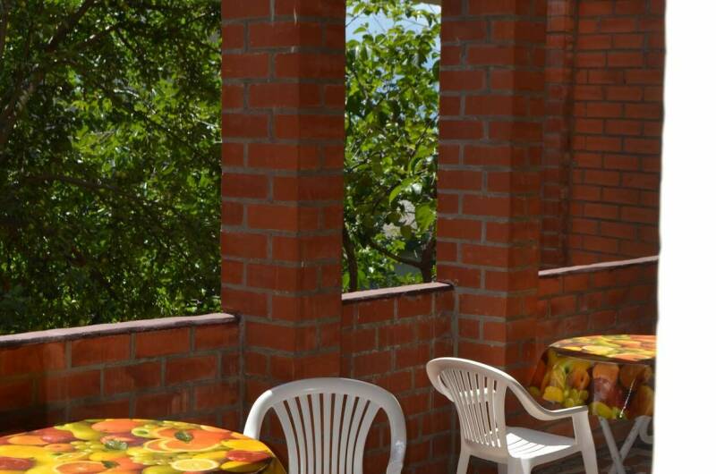 Трёхместный номер «Эконом» с открытой верандой