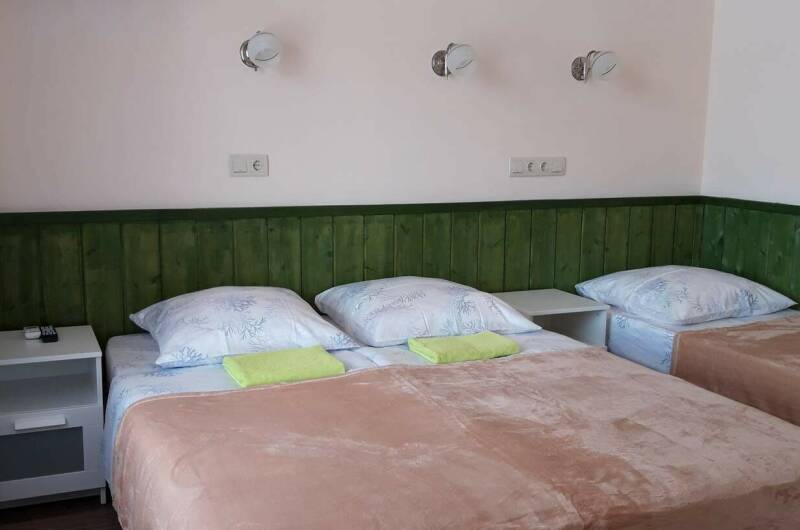 Двухкомнатные Апартаменты с кухней и балконом