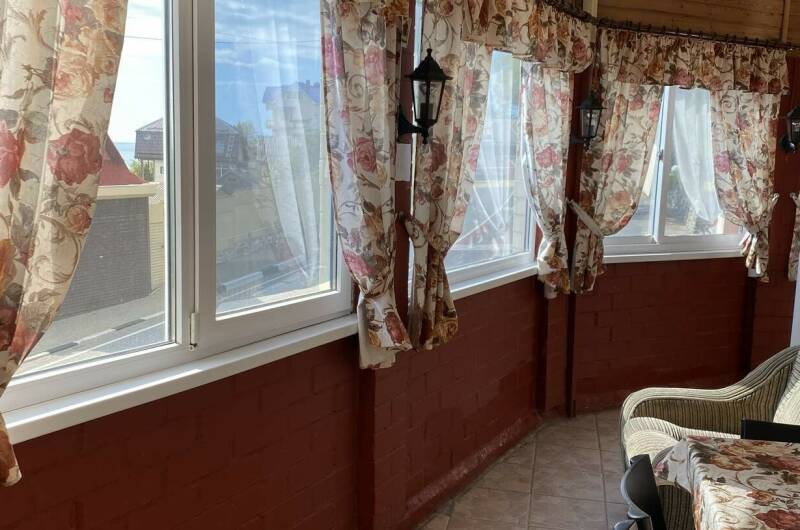 Двухкомнатный номер с кухней и видом на море, 1эт