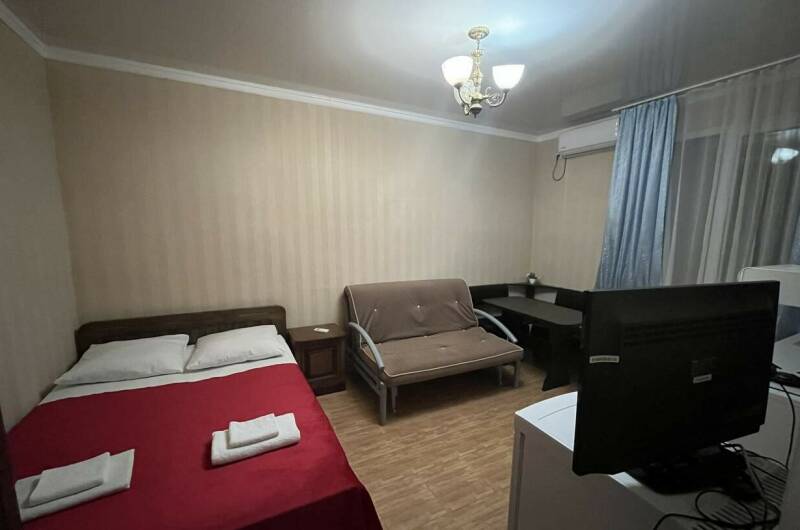 Студия с кухней до 4-х человек