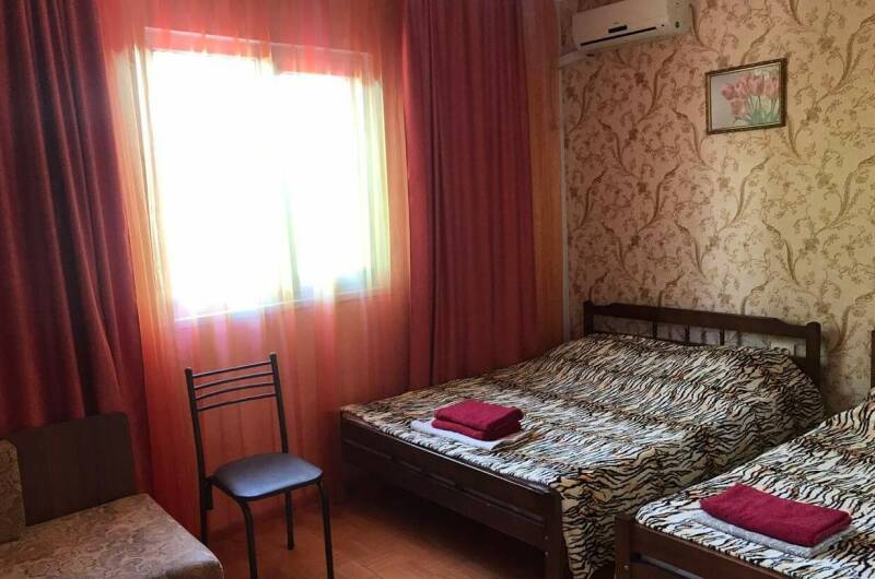 4-х местный номер с удобствами. Корпус «Вероника»