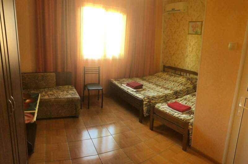 3х местный номер с удобствами. Корпус «Вероника»