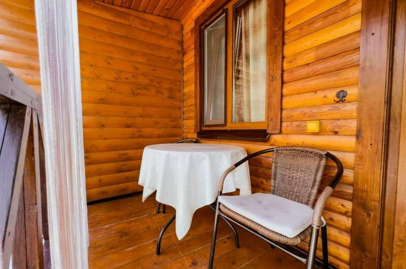 Малый «Финский домик» 2-х местный с верандой