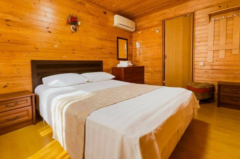 «Финский домик» 4 местн. 2 комн. с кухней-гостиной