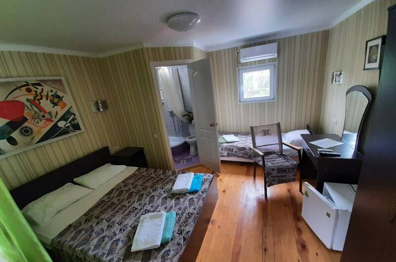 Трехместный «Стандарт» с видом на море