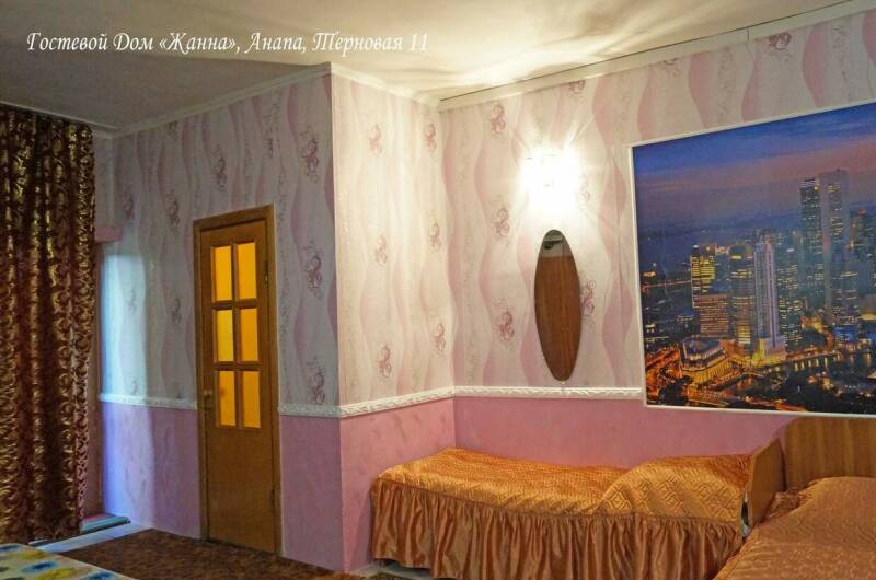 Четырехместный номер первый этаж