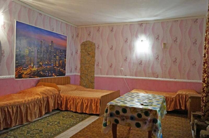 Четырехместный номер первый этаж