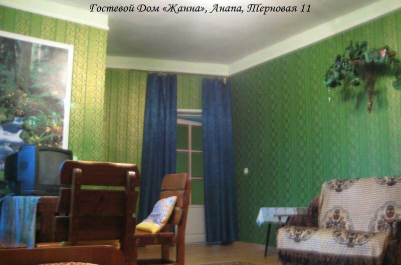 Четырехместный номер второй этаж (зеленая)