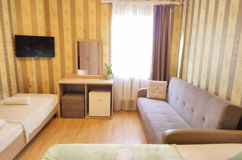 Семейный номер для 4х с частичным видом моря Ника