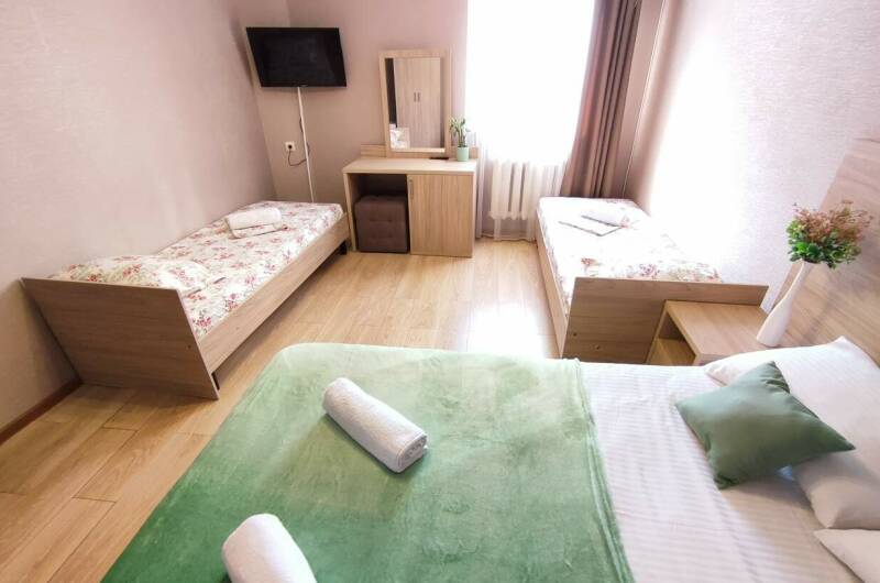 Семейный номер для 4х с частичным видом моря Ника