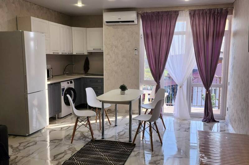 Апартаменты № 20 с балконом и кухней