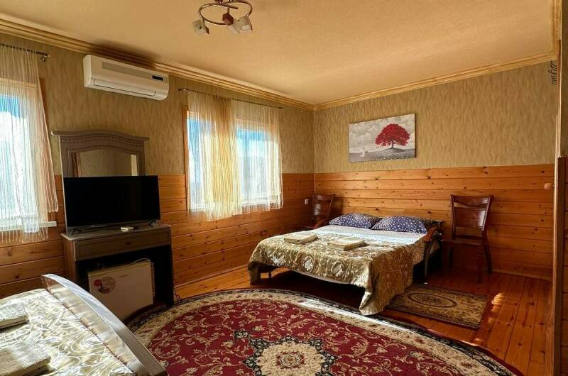 Номера на мансарде четырехместный