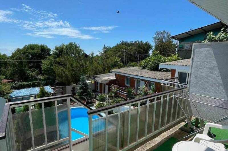 Стандарт с видом на море, 1-й этаж (на 2−3 чел)