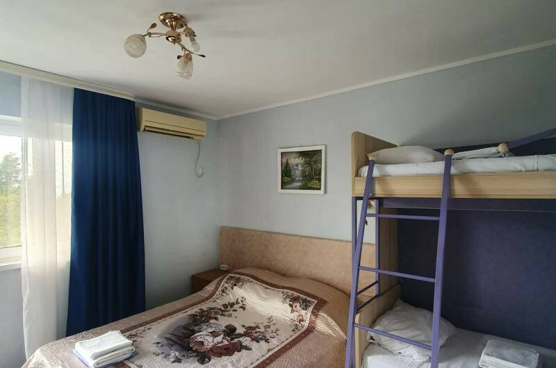 4-х местный с видом на море 1 этаж (на 4 чел.)