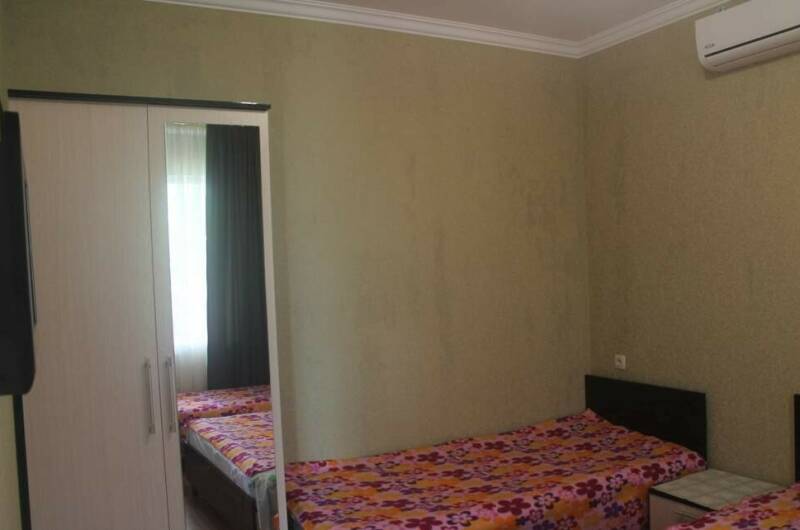 4-х местный номер с удобствами в бунгало