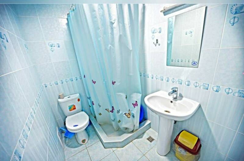 Трехместная комната с балконом