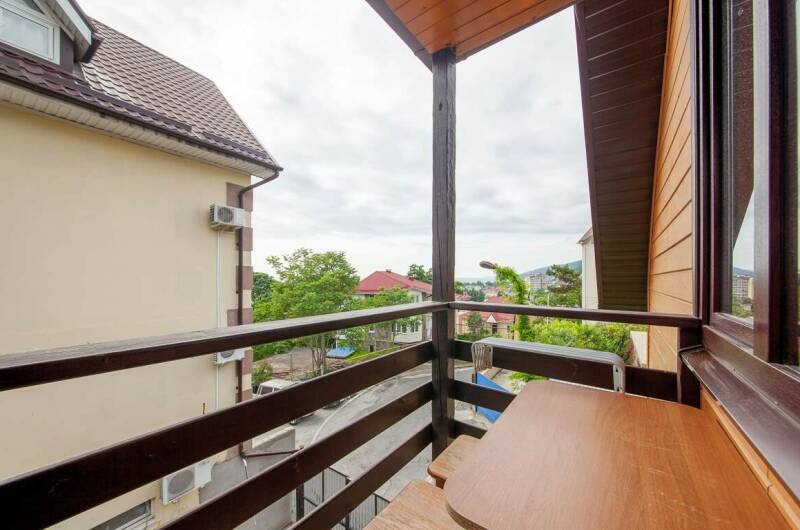 Номер «комфорт +» в деревянном коттедже