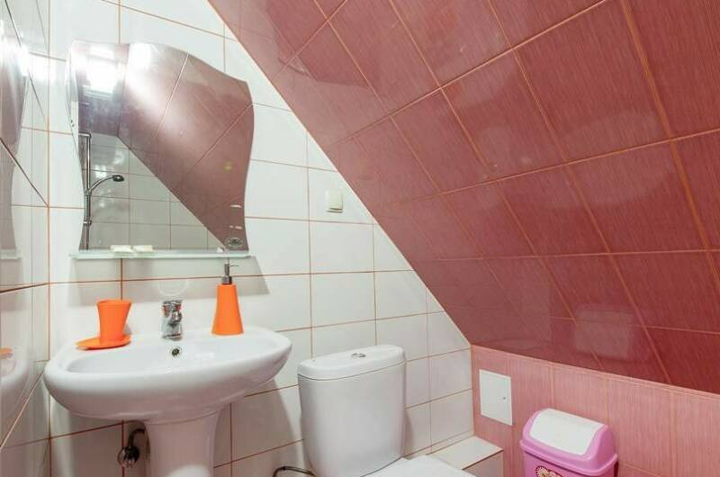 Двухкомнатный номер в деревянном коттедже