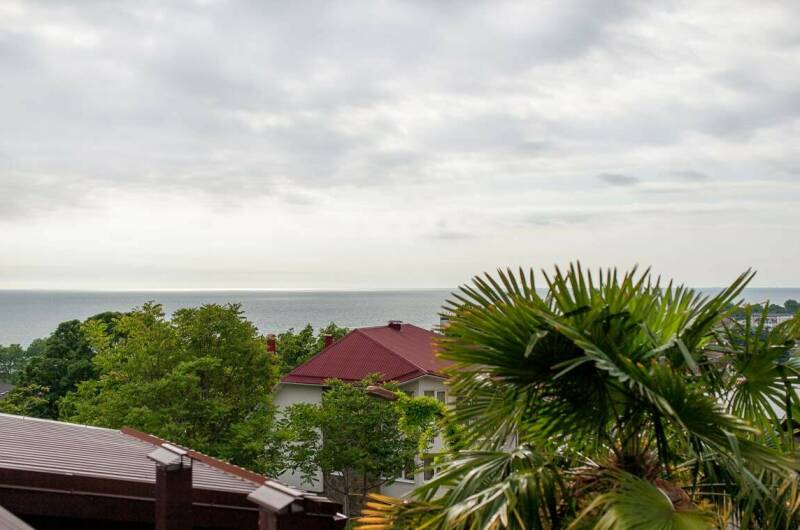 Двухкомнатный номер в деревянном коттедже