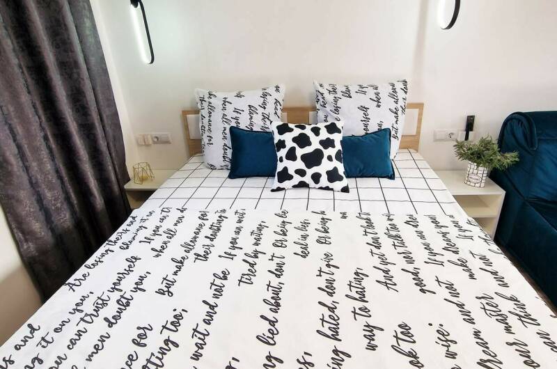 Двухкомнатная студия 28 кв 2+2